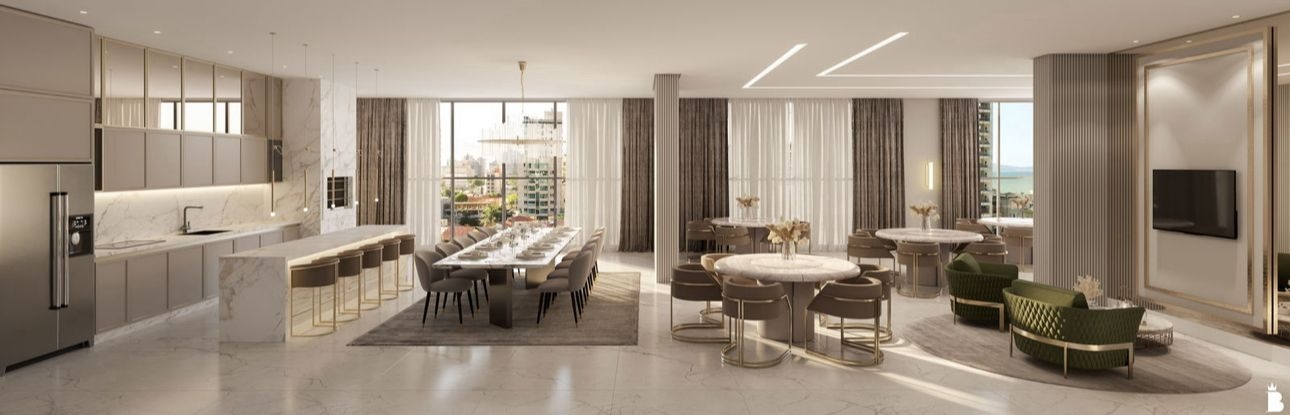 Apartamento 3 Suítes em Perequê - Porto Belo